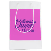Geburtstags-Queen-Geschenktasche