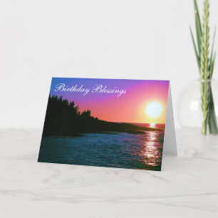 Geburtstags-Segen Karte