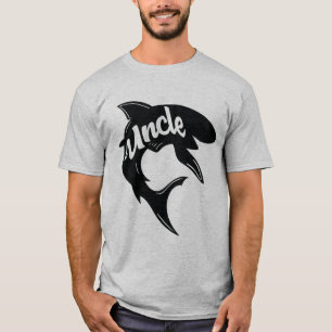 Geburtstags-Shirts Onkel-Baby Shark Matching T-Shirt