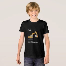 Geburtstags-T-Shirt "Diggin' It" | T-Shirt für jed Tri-Blend Shirt