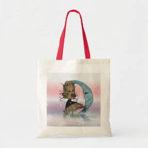Geburtstags-Tasche mit niedlicher Fee und Tragetasche