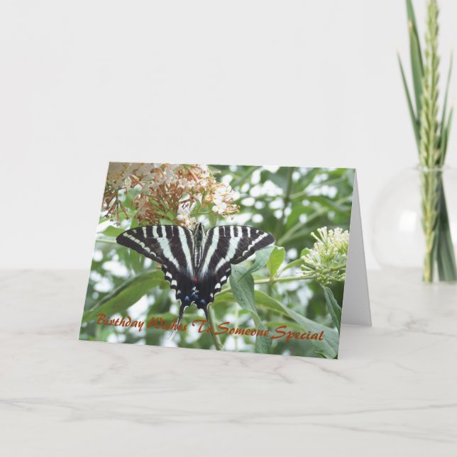 Geburtstags-Wünsche zum Som… Karte (Vorderseite)