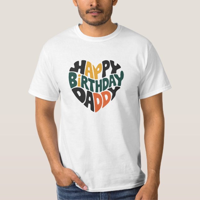 Geburtstagsaddy T-Shirt (Vorderseite)