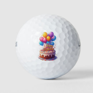 Geburtstagsballons Golfball