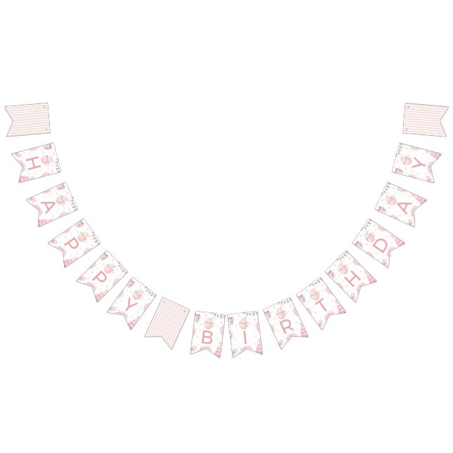 Geburtstagsbanner Cookies & Cocoa Wimpelkette (Alle)