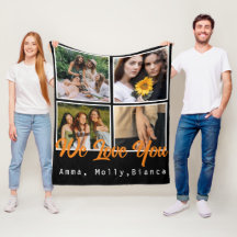 Geburtstagsbenutzerdefiniertes Foto schwarz Collag