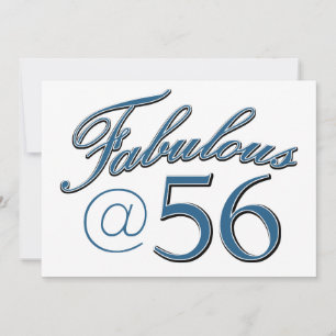Geburtstagsdesigns zum 56.