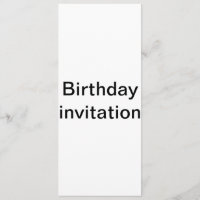 Geburtstagseinladung