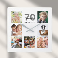 Geburtstagsfamilie für Foto-Collage