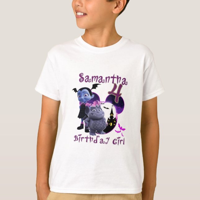 Geburtstagsfamilie T-Shirt (Vorderseite)