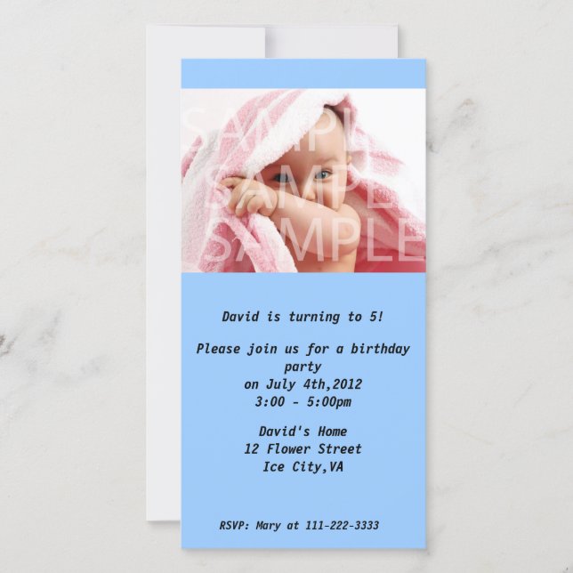 Geburtstagsfeier (Vorderseite)