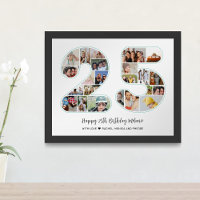 Geburtstagsfeier 25. FotoCollage