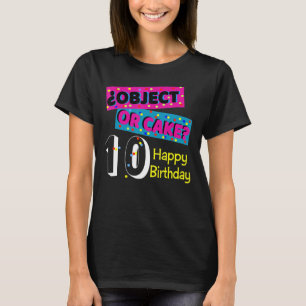 Geburtstagsfeier der 10er-Familie für Objekt oder T-Shirt