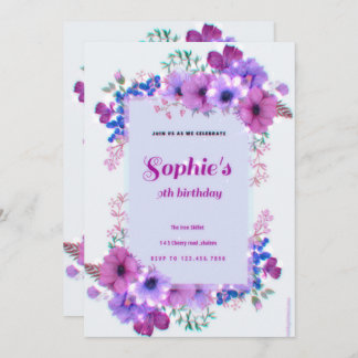 Geburtstagsfeier Einladung