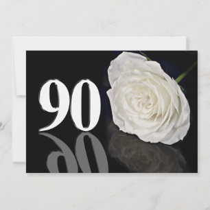 Geburtstagsfeier Einladung 90 Jahre alt