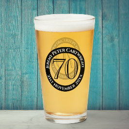 Geburtstagsfeier Glas