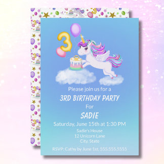 Geburtstagsfeier mit Einladung zum Kuchen