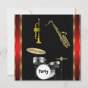 Geburtstagsfeier Musik Tanz Einladung