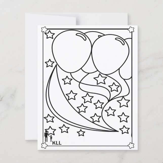 Geburtstagsfeiertage-Farbseiten (Vorderseite)