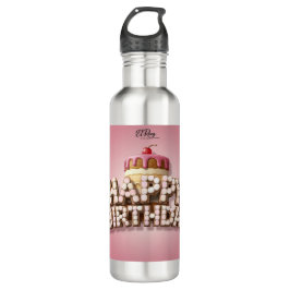 Geburtstagsflaschen Edelstahlflasche