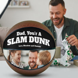 Geburtstagsfoto'' Slam Dunk!'' Personalisieren Basketball