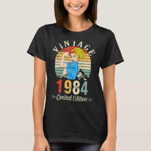 Geburtstagsfrau Vintag 1984 38 Jahre alt T-Shirt