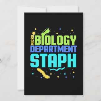 Geburtstagsgeschenk | Abteilung Mikrobiologie Stap Einladung