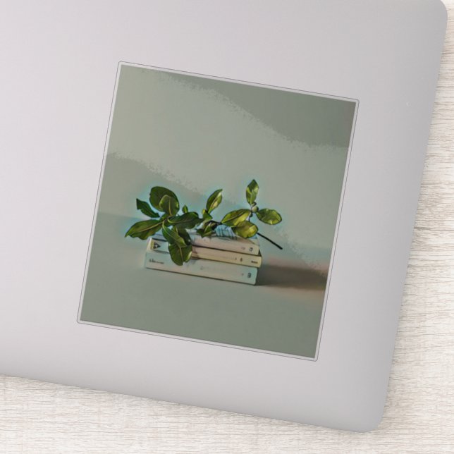 Geburtstagsgeschenk Aufkleber (Detail)