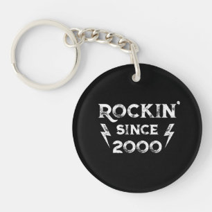 Geburtstagsgeschenk Classic Rock für die 2000er Ja Schlüsselanhänger