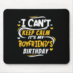 Geburtstagsgeschenk, das ich nicht in Ruhe Behalte Mousepad