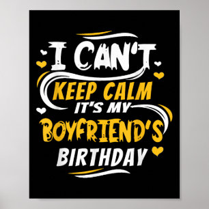 Geburtstagsgeschenk, das ich nicht in Ruhe Behalte Poster