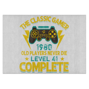 Geburtstagsgeschenk für Gamer, benutzerdefiniertes Schneidebrett
