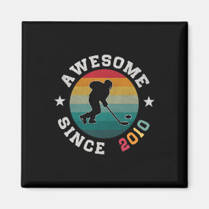 Geburtstagsgeschenk für Hockeyliebhaber 15 Jahre a Magnet