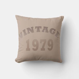 Geburtstagsgeschenk im Jahrgang 1979 Kissen