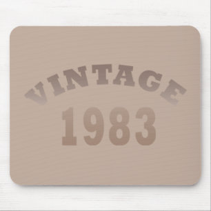 Geburtstagsgeschenk im Jahrgang 1983 Mousepad