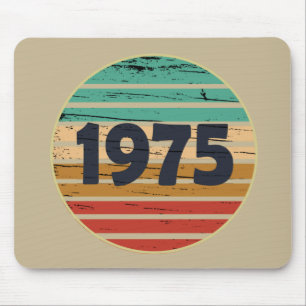 Geburtstagsgeschenk Jahrgang 1975 Mousepad