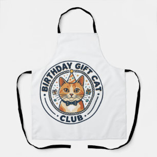 Geburtstagsgeschenk Katze Katzenliebhaber Geschenk Schürze