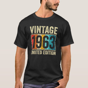 Geburtstagsgeschenk Männer Frauen Vintag 1963 Witz T-Shirt