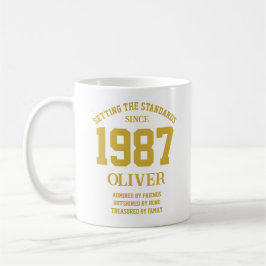 Geburtstagsgeschenk nach Maß Kaffeetasse