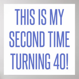 Geburtstagsgeschenk Poster