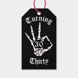 Geburtstagsgeschenk-Tag Geschenkanhänger