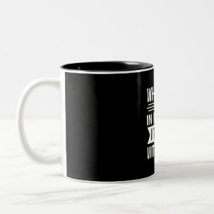 Geburtstagsgeschenk, was auch immer auf meine Art  Zweifarbige Tasse