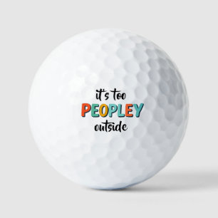 Geburtstagsgeschenke Farbige Lustige Text Moderne Golfball