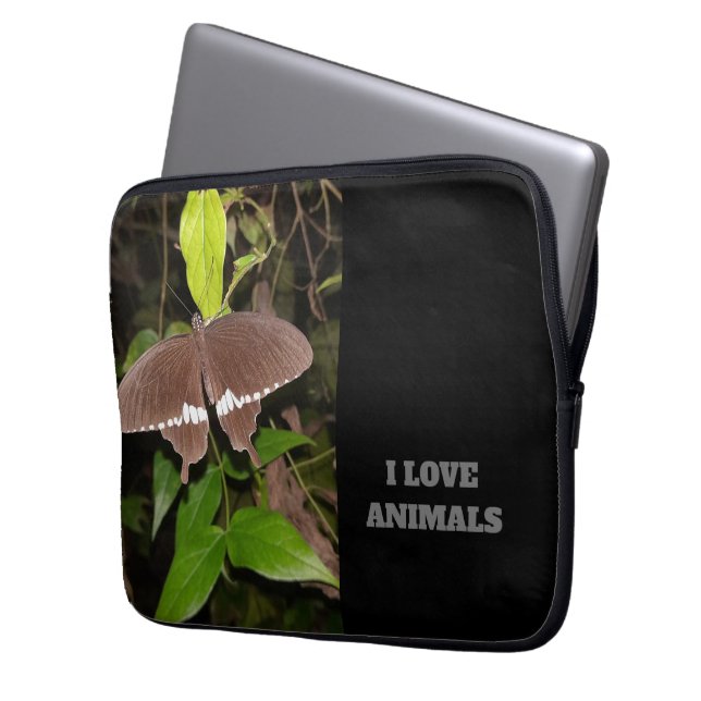 GEBURTSTAGSGESCHENKE FÜR TIERSCHALTFLEUNDEL LAPTOPSCHUTZHÜLLE (Vorderseite Links)