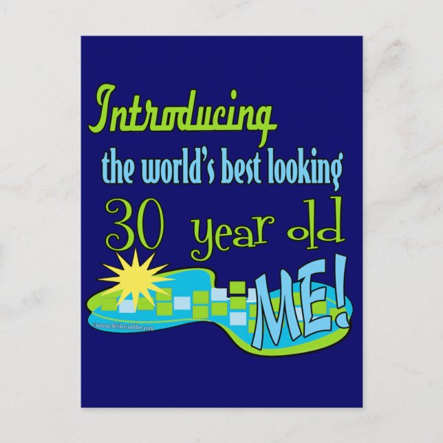 Geburtstagsgeschenke Postkarte (Vorderseite)