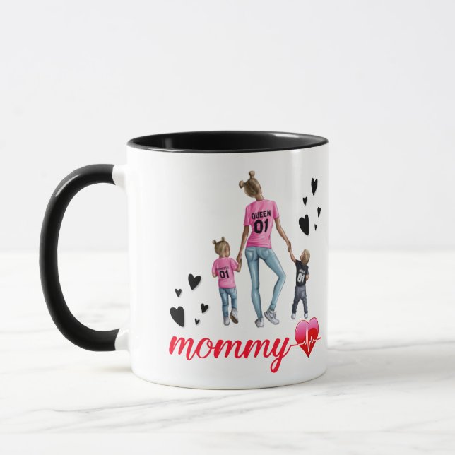 Geburtstagsgeschenke, Tasse der Mutter (Links)