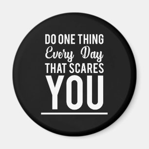 Geburtstagsgeschenke Tu jeden Tag eine Sache Magnet