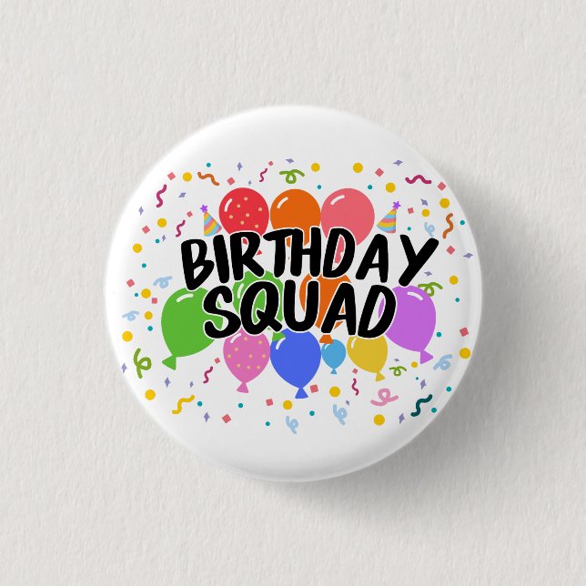 Geburtstagsgruppe Button (Vorderseite)