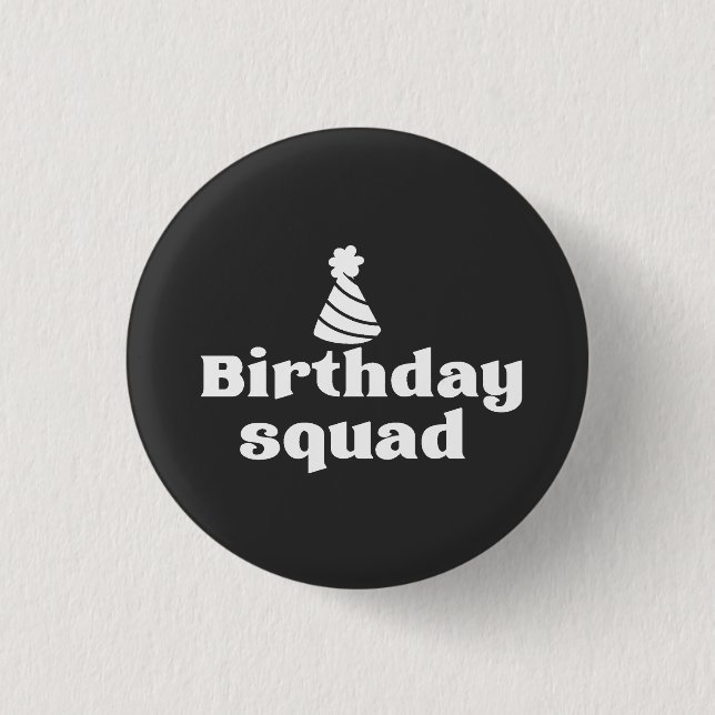 Geburtstagsgruppe Button (Vorderseite)
