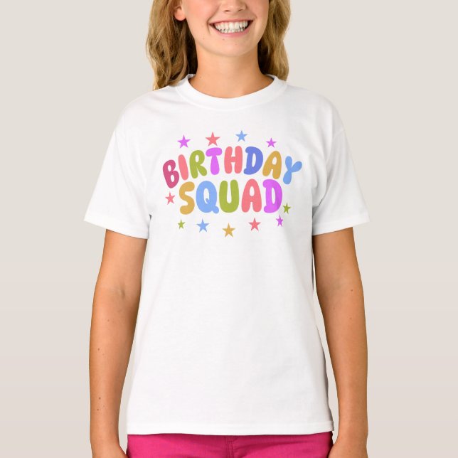 Geburtstagsgruppe T-Shirt (Vorderseite)